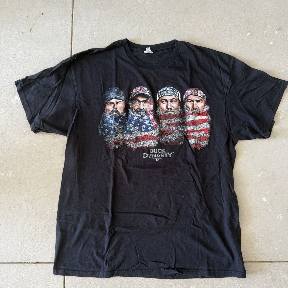 Vintage Delta Pro Weight Duck Dynasty Graphic T-Shirt Size XL